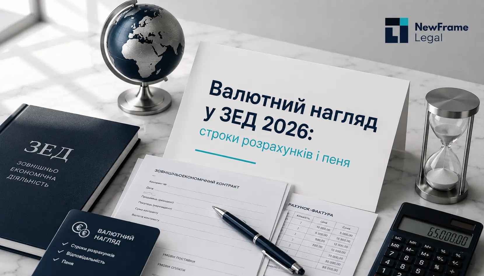 Валютний нагляд у ЗЕД 2026: строки розрахунків і пеня